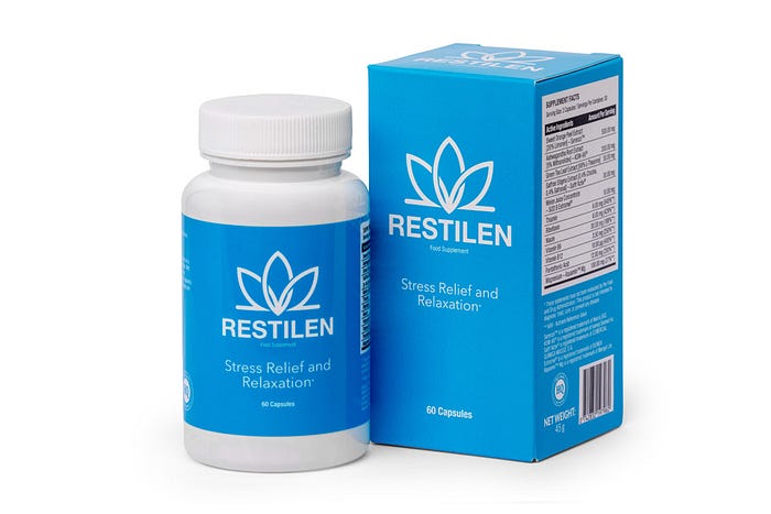 restilen - natural supplement for anxiety and stress