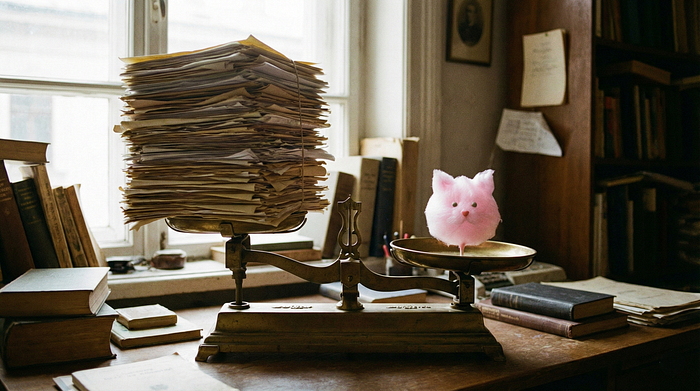 A visual representation of the “Physics of the Scroll” and the user’s instant ROI calculation.