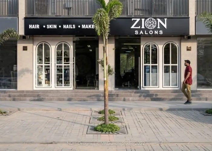 Zion Salons -Shela - Altafansari - Medium