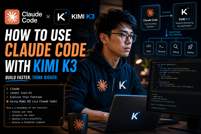 How to Use Claude Code with Kimi K3 (and Switch Models by Typing One Word) How to Use Claude Code with Kimi K3 (and Switch Models by Typing One Word)