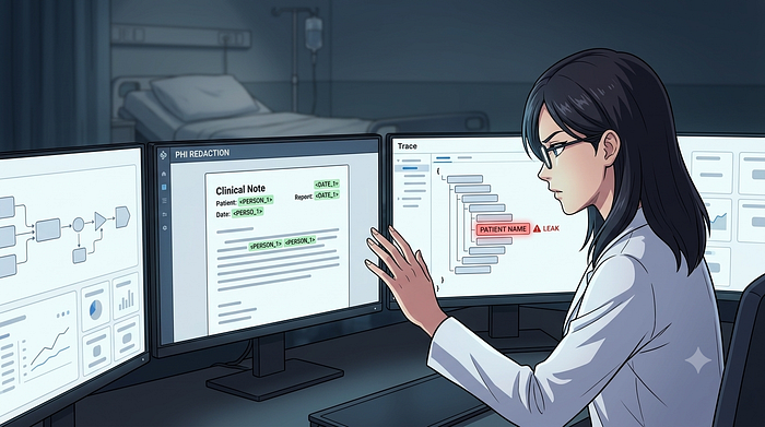 My Clinical AI Agent’s Debug Logs Were a PHI Database. Here’s How I (Mostly) Fixed It.