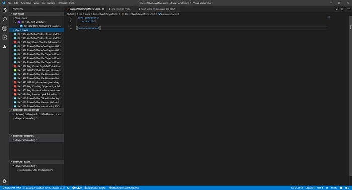 Setup JIRA and BitBucket in VS Code | by Divaker Singh | Medium