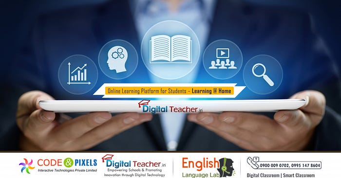 Online learning Platform for Students -Digital Teacher Canvas