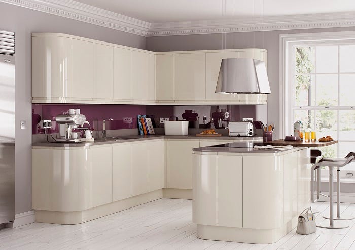 Make your Kitchen Look Glamorous with High Gloss Kitchen Doors | by Richard  Devine | Medium