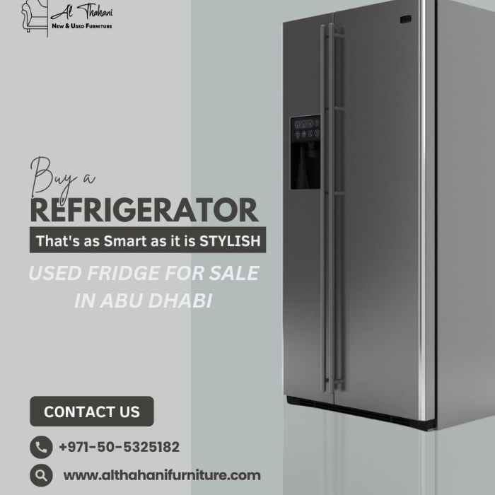 Used Fridge For Sale in Abu Dhabi Jennifer Farley Medium