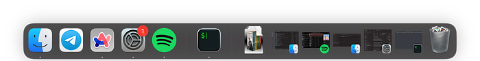 MacOS Dock
