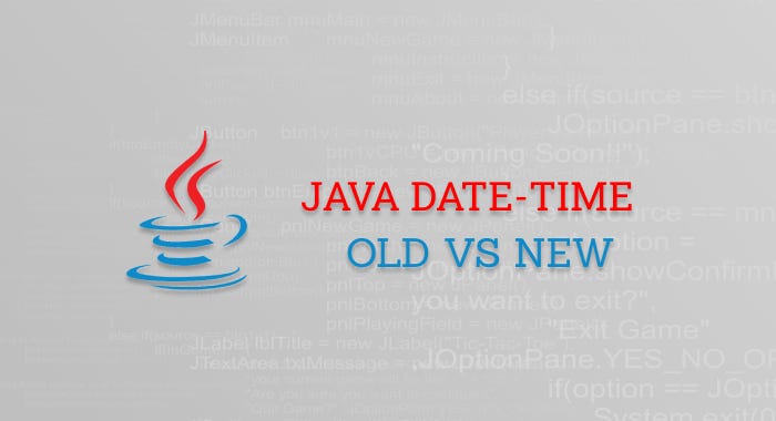 What is The Difference Between Old and New Java Date-Time (part 1) | by ...