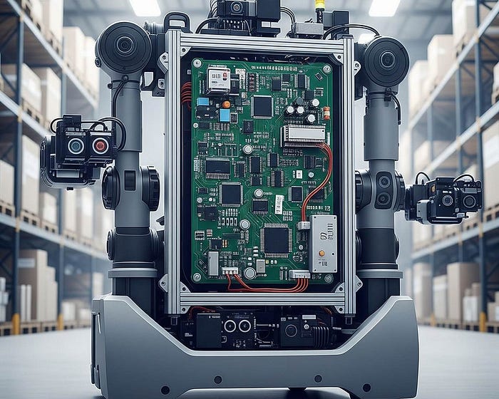 warehouse robots electronic design