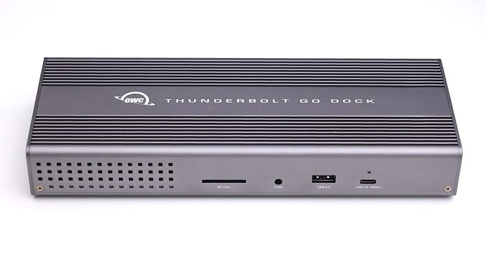 單獨行動更方便,不再外掛電源轉接 OWC Thunderbo 單獨行動更方便,不再外掛電源轉接 OWC Thunderbo