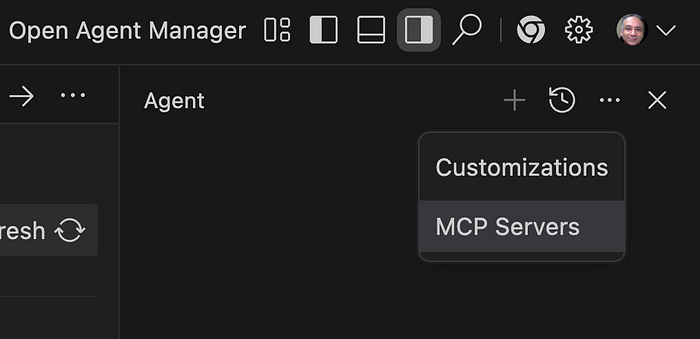 选择 MCP 服务器