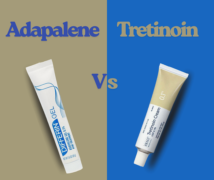 An image with Adapalene and Tretinoin cream