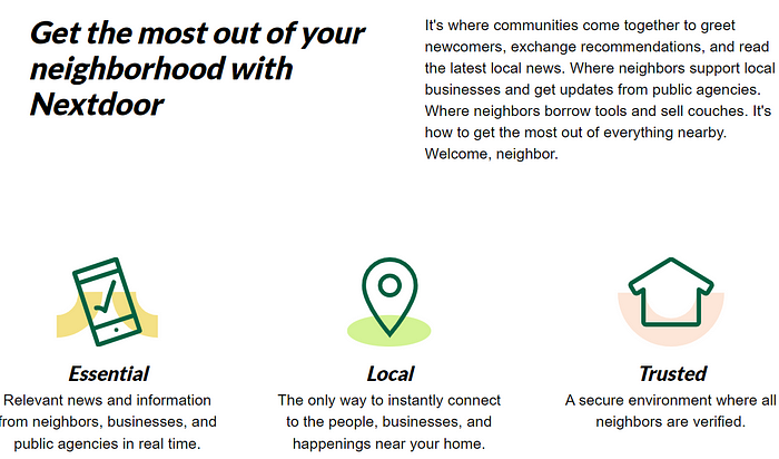 How is Nextdoor Different from Others?