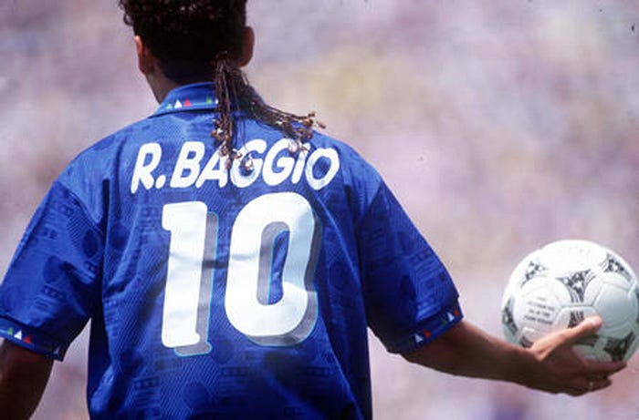Italian legend Roberto Baggio