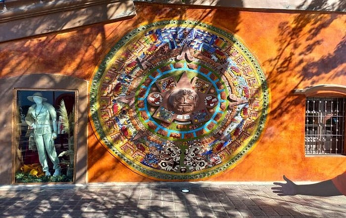 Mayan Calender in Todos Santos Mexico