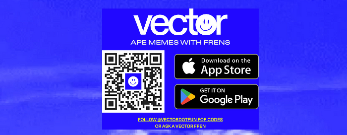 Vector dot fun invite code entry screen