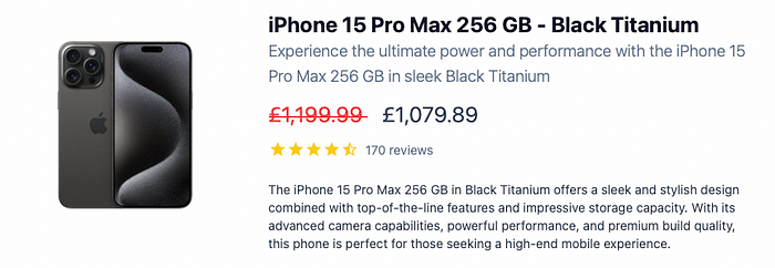 iPhone 15 Pro Max