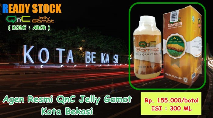 Agen Resmi Obat Herbal QnC Jelly Gamat Bekasi