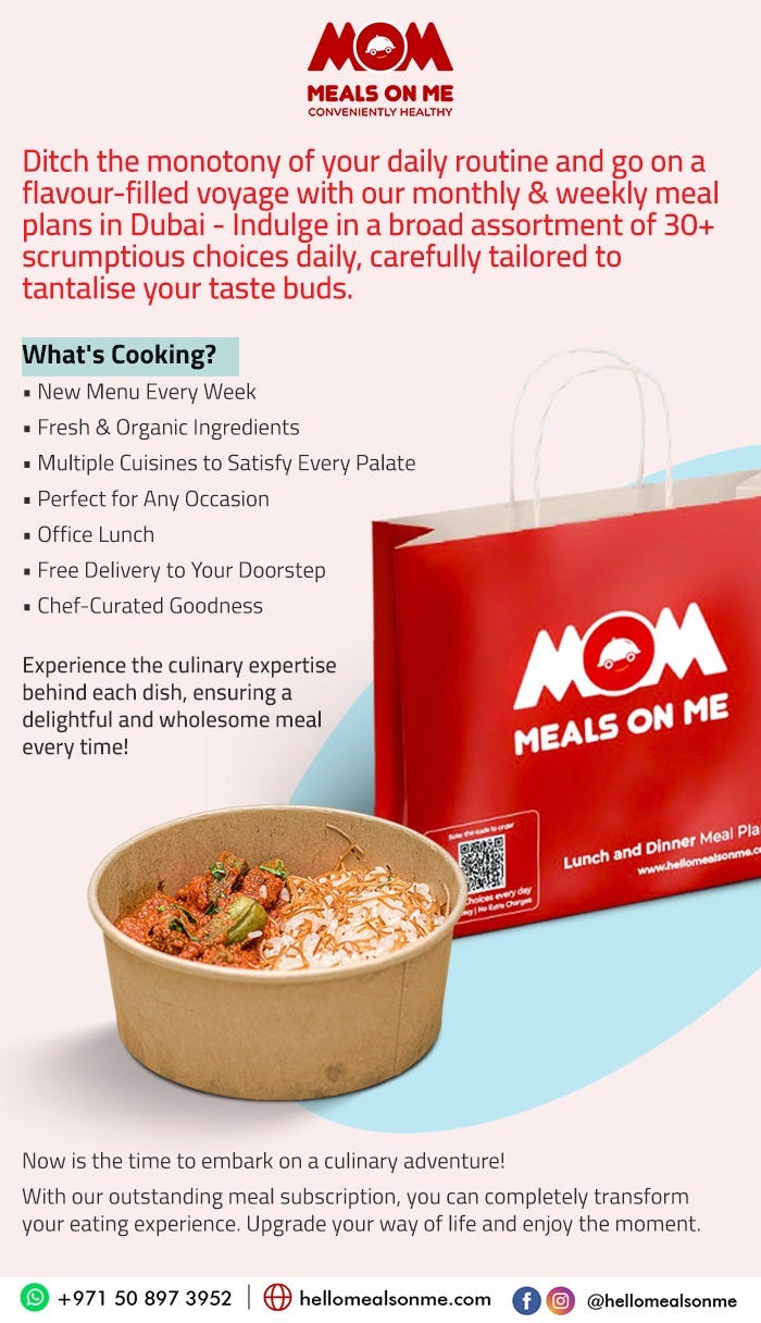 Monthly And Weekly Meal Plans In Dubai Meals On Me Elevate Your Culinary Experience Hello 