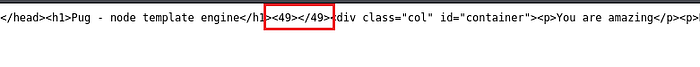 Image 7 — [Templates] — Exploiting PugJS SSTI to Remote Shell Access