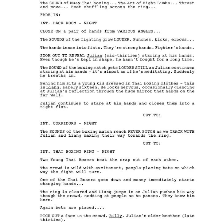 Page One: “Only God Forgives” (2013) - Go Into The Story
