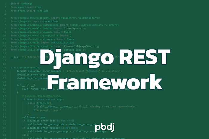 How To Create An API with Django REST Framework Quickly | Powered by Django