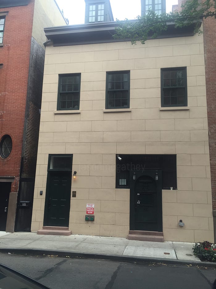 86 Bedford Street in Manhattan