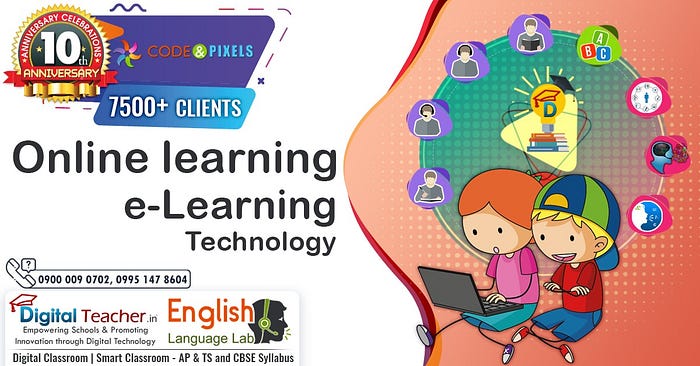 Digital Teacher Online Learning E-learning Technology