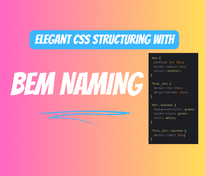 BEM Naming Convention for Elegant CSS Structuring | by Shehan ...
