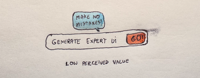 Make design button as part of generative AI