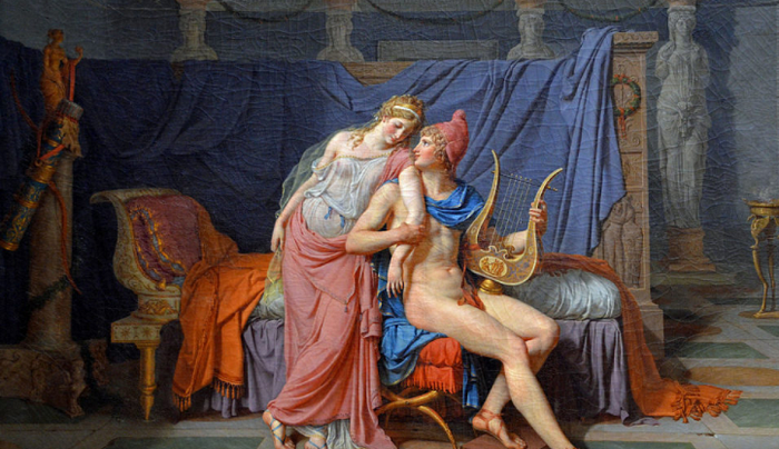 Jacques-Louis David’s “The Loves of Paris and Helen”,1788