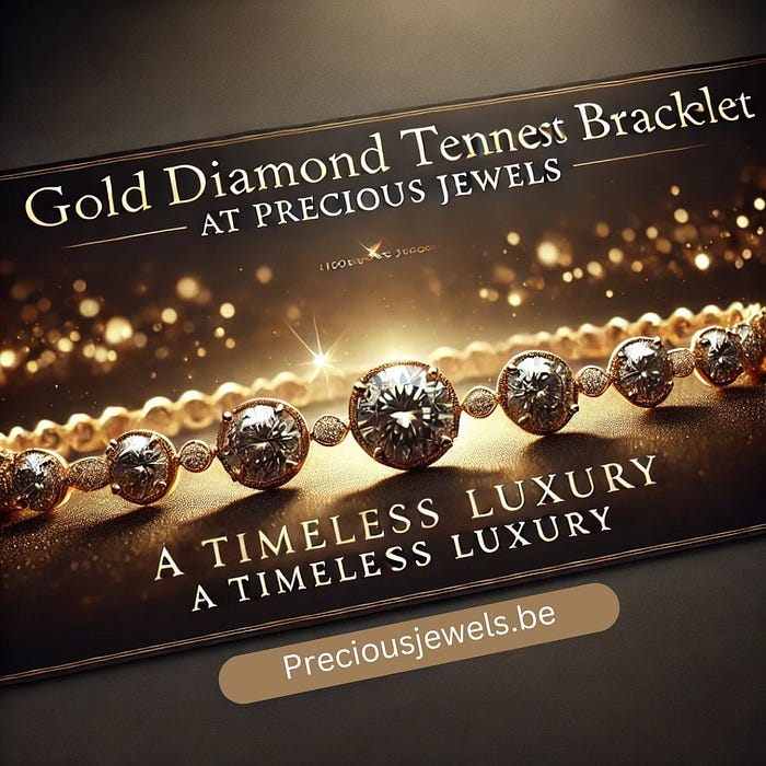 Gold Diamond Tennis Bracelet at Precious Jewels: A Timeless Luxury