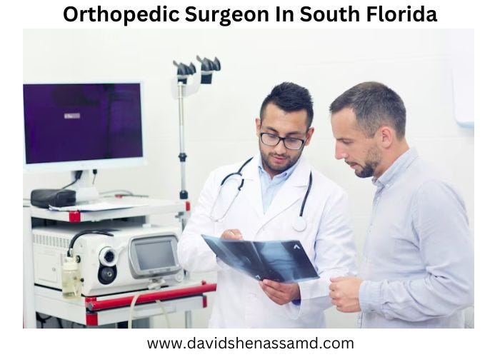 Orthopaedic Surgeons South Florida Dr. David Shenassa, MD Medium