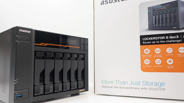 高階 NAS 作為影音剪輯外接可行嗎？ASUSTOR AS68 與 Samsung SSD 搭配出 10GbE 高速 All Flash NAS