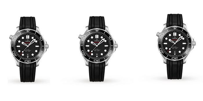 Omega Seamaster Diver 300m Co-axial Master Chronometer Black 42mm