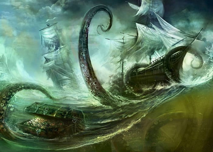 A Deep Dive on the Kraken, a Shipwrecking Sea Monster