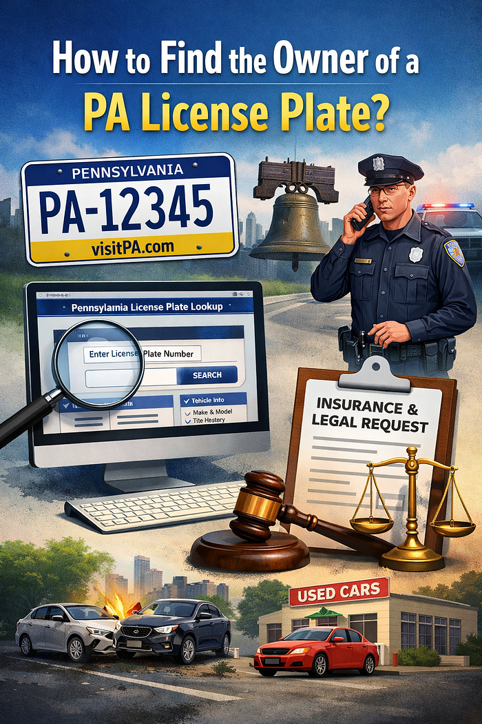 Pennsylvania license plate lookup
