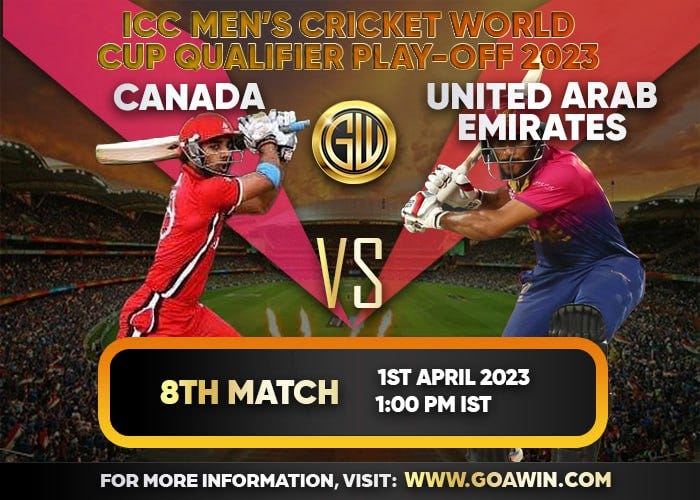 ICC Men’s Cricket World Cup Qualifier PlayOff 2023 8th Match April