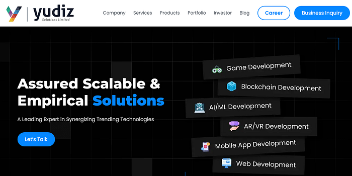 Yudiz Solutions Limited