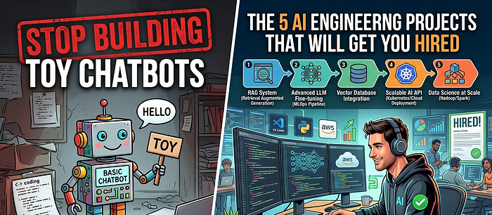 Stop Building Toy Chatbots: The 5 AI Engineering Projects That Will Get You Hired