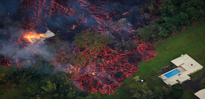 Recent Deprivation to Environment- Cleft in Hawaii Volcano Caused ...