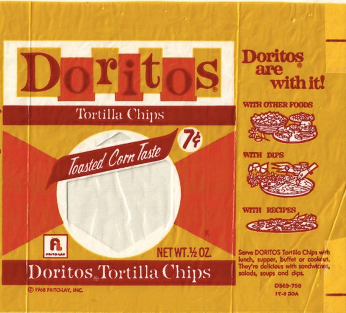 Crunching Through Time: The Doritos Logo Journey