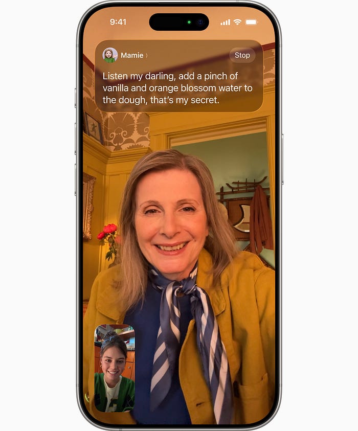 iOS 26 Live Translation on FaceTime