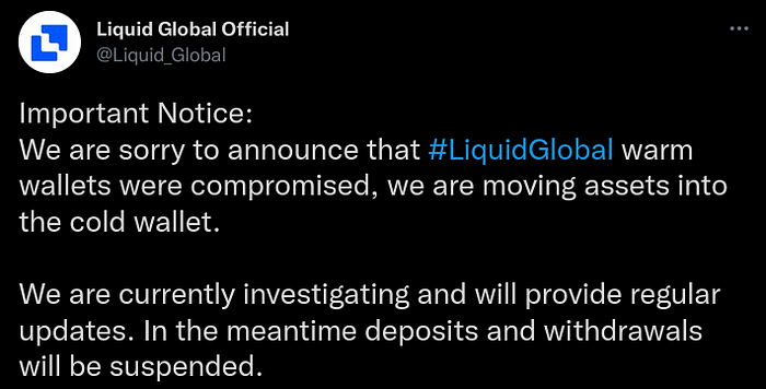 The Liquid Global Hack