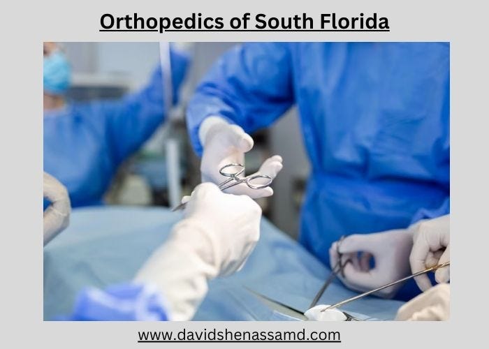 Orthopedics of South Florida Dr. David Shenassa, MD Medium