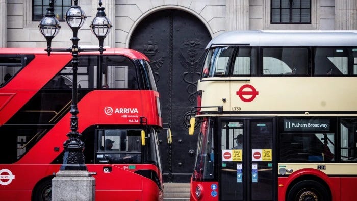Deutsche Bahn nears sale of red London bus operator Arriva (From The Financial Times)