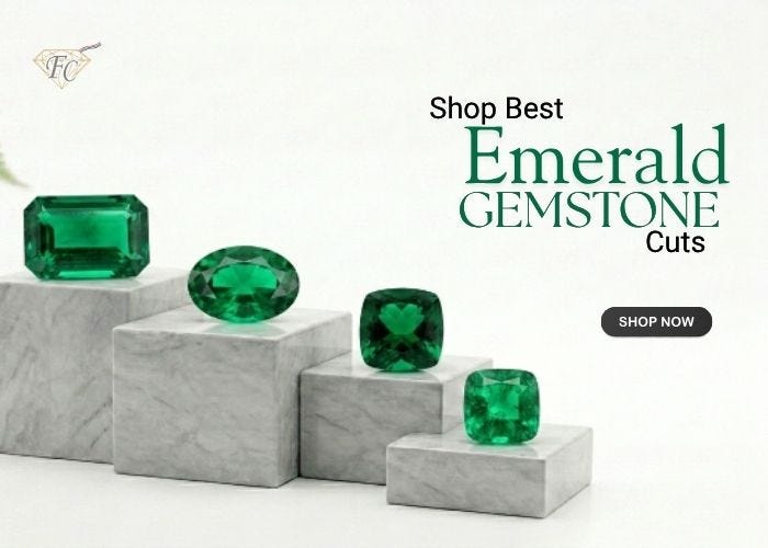 Shop Best Emerald Gemstone Cuts | Fine Colour Gems