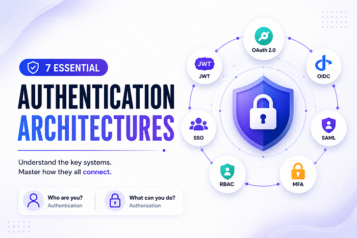 7 Authentication Architectures Every Developer Must Know