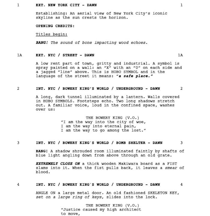 John Wick: Chapter 4' Screenplay: Read Script From Shay Hatten