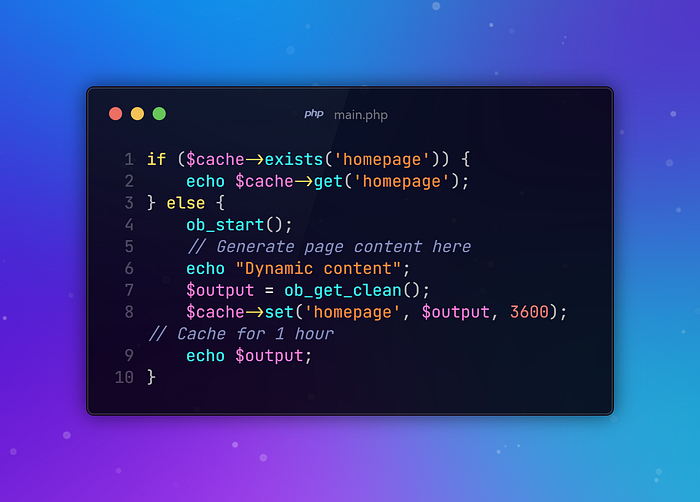 Caching of Static Content