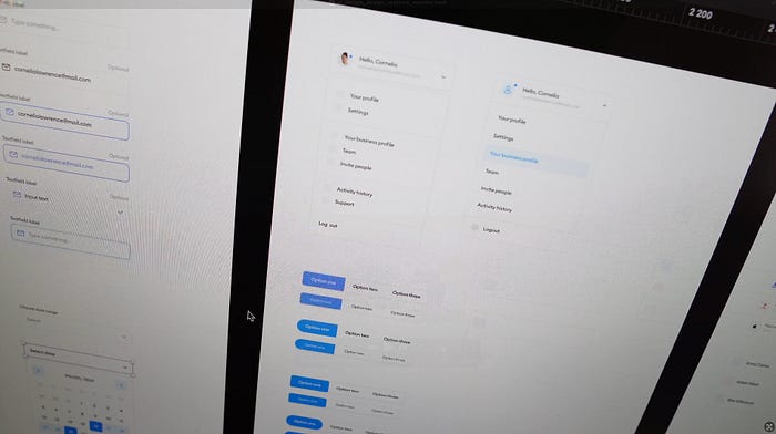 A design library / ui kit